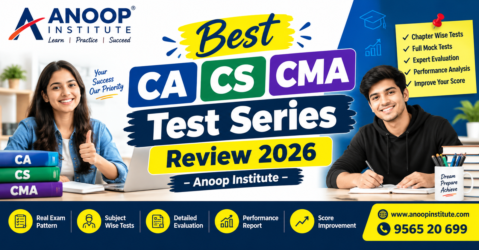 Best Test Series for CA, CS & CMA in 2026: Honest Review