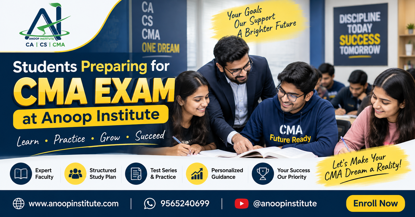 Why Students are Choosing Anoop Institute Over Generic Online CMA Test Series