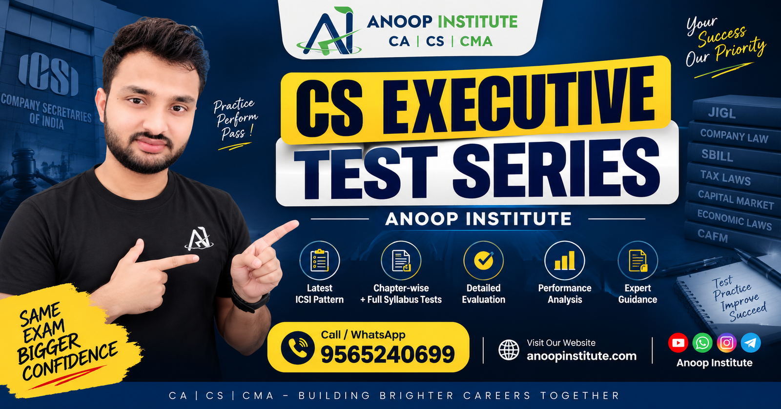 Buy CS Executive Test Series – Anoop Institute