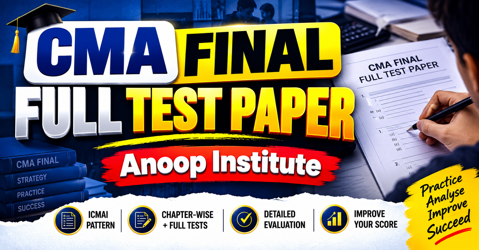 CMA Final Full Test Paper – Anoop Institute