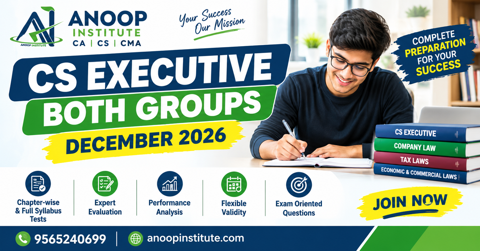 Free CS Executive Test Papers | Anoop Institute