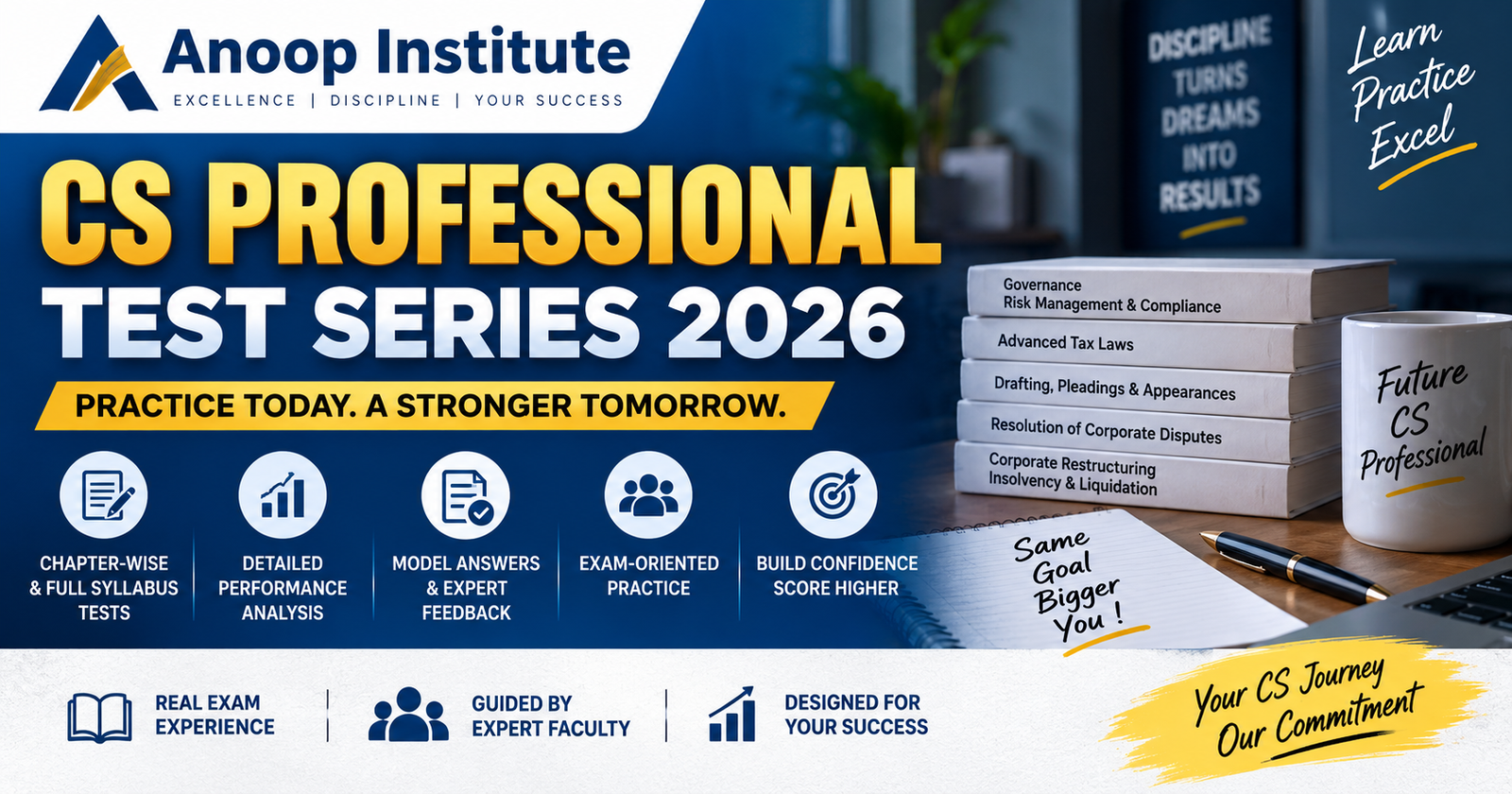 CS Professional Test Series 2027 – Anoop Institute