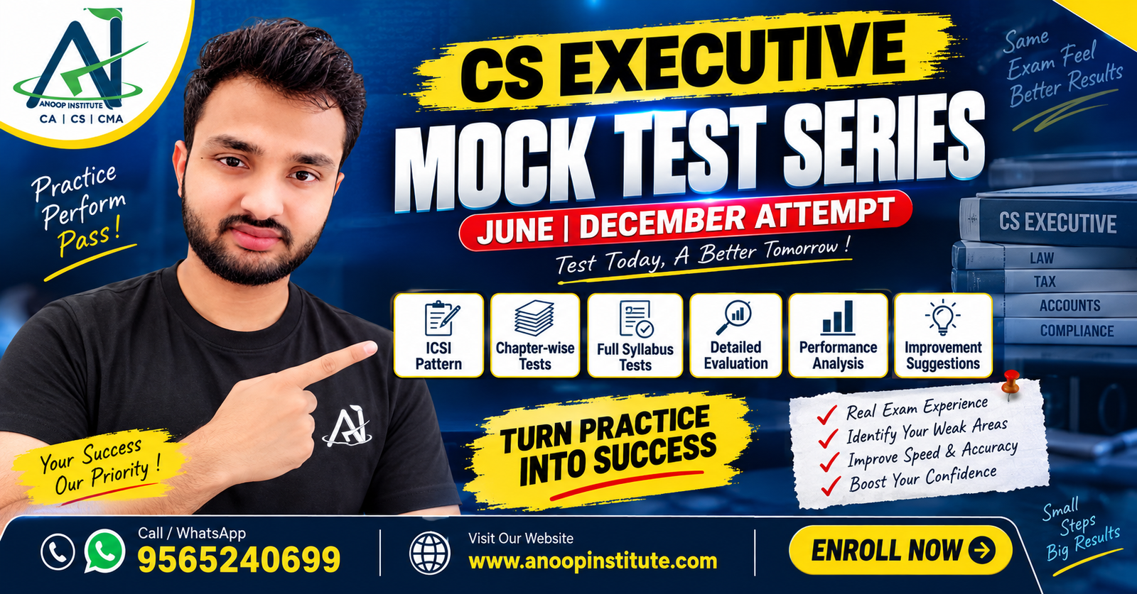 CS Executive Mock Test Series – June/December Attempt