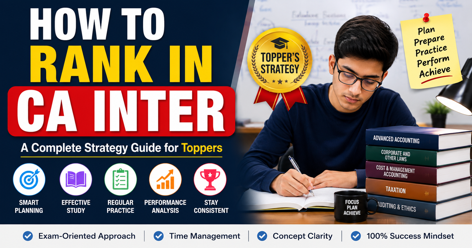How to Rank in CA Inter: A Complete Strategy Guide for Toppers