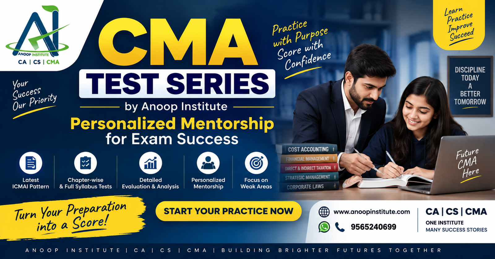 Why Students Are Choosing Anoop Institute Over Generic Online CMA Test Series