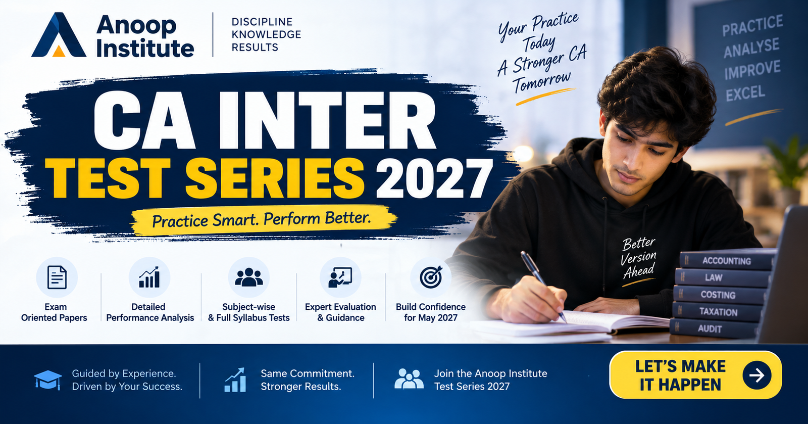 CA Inter Test Series 2027 – Exam-Ready Preparation with Anoop Institute