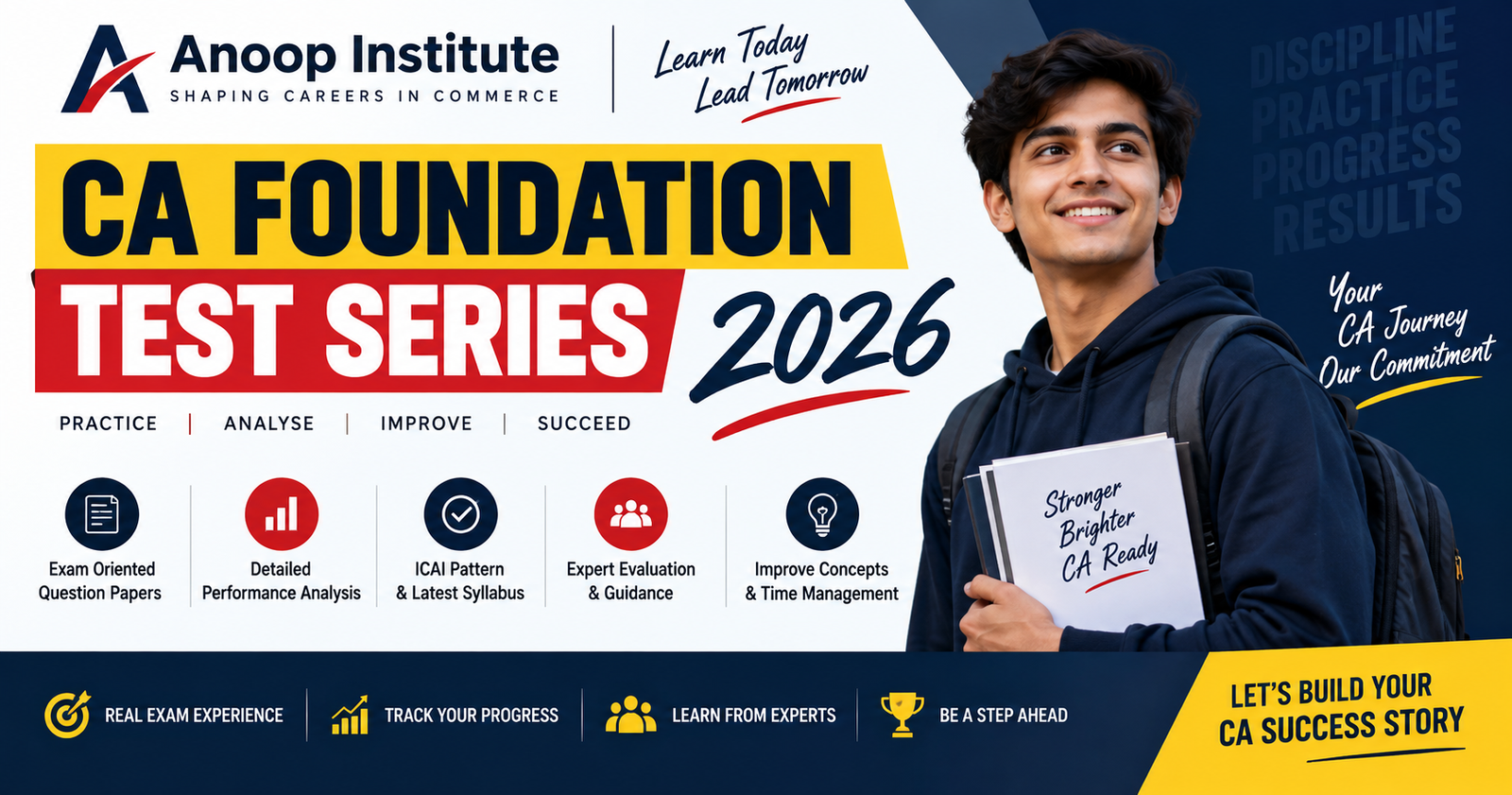CA Foundation Test Series 2027 – Anoop Institute Ki Best Test Series