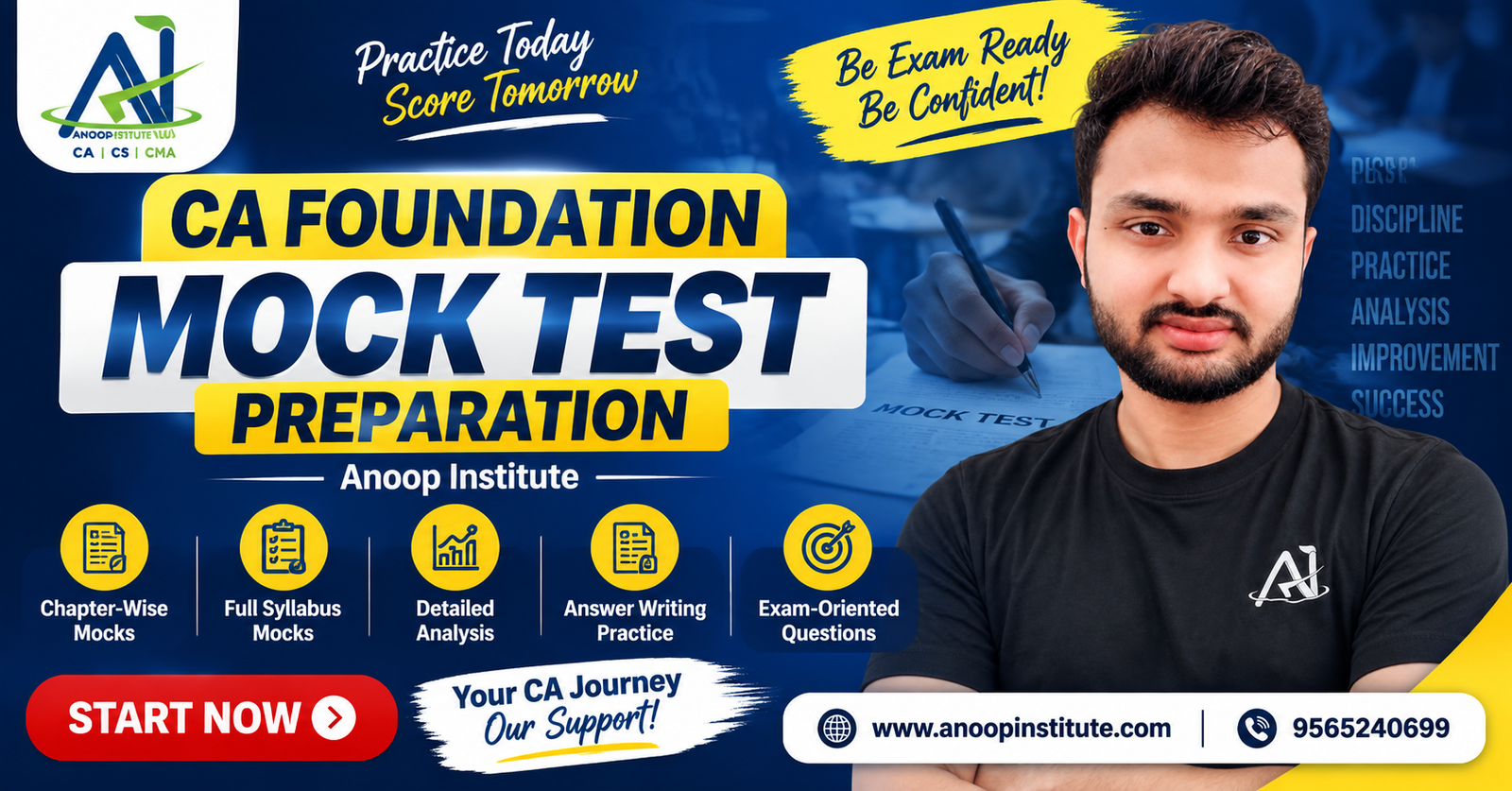 Why Students are Switching from Generic Test Series to Anoop Institute CA Foundation Mock Tests?