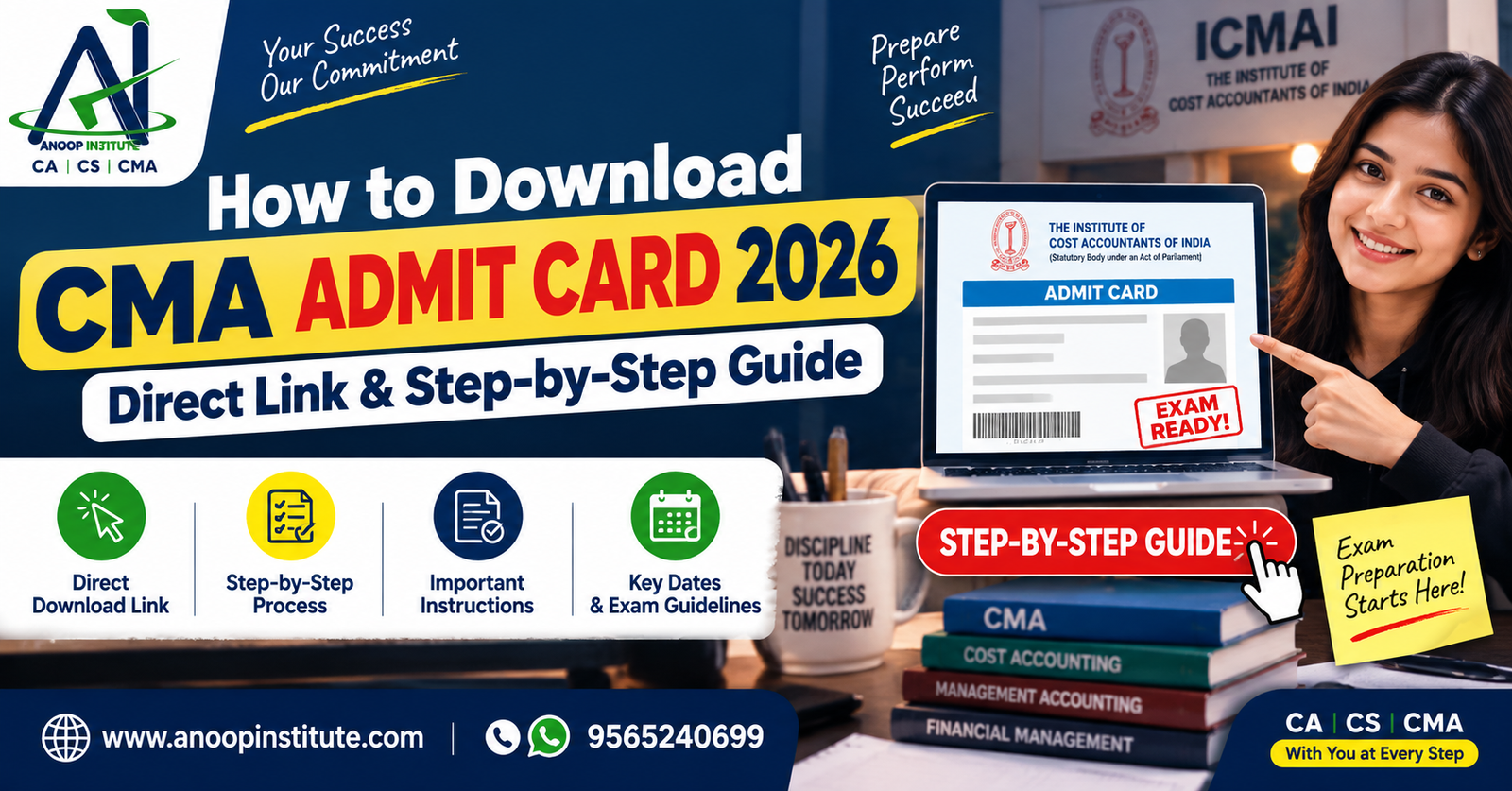 How to Download CMA Admit Card 2026 – Direct Link & Step-by-Step Guide