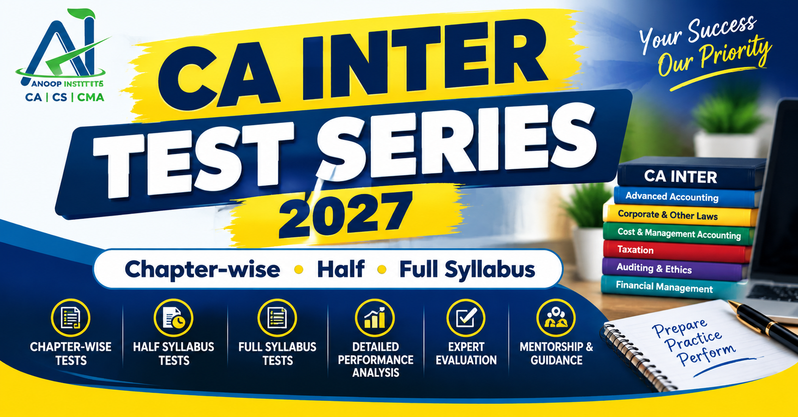 CA Intermediate Test Series Jan 2027