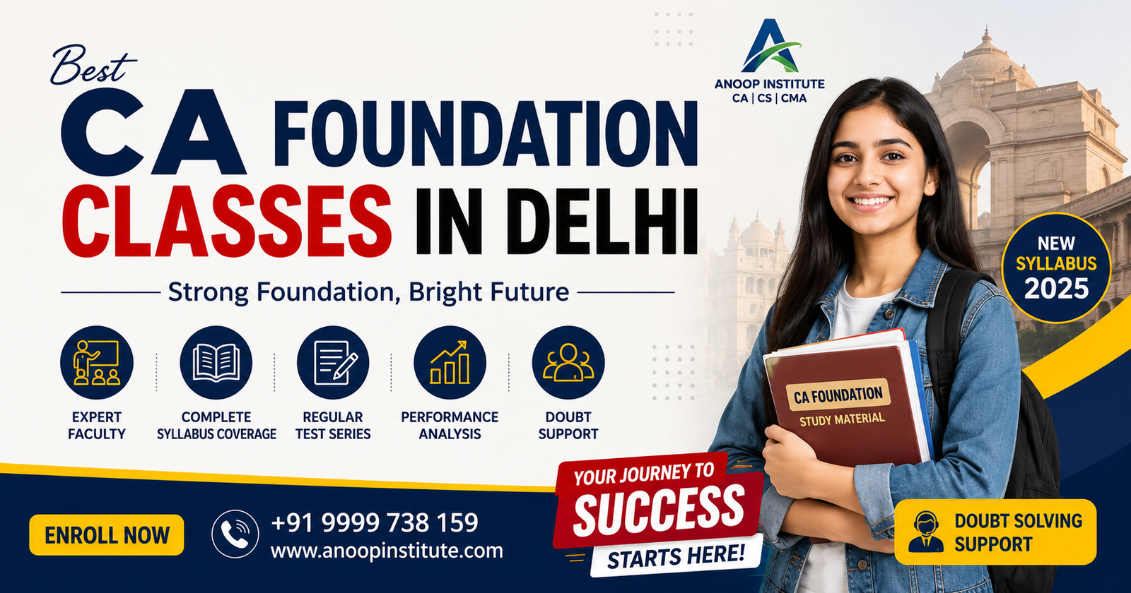 Best CA Foundation Classes in Delhi