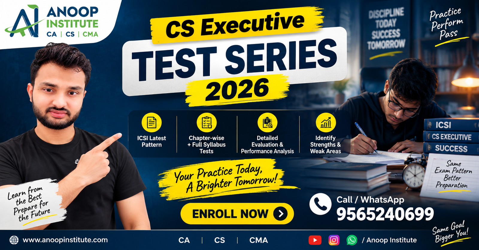CS Executive Test Series – Anoop Institute