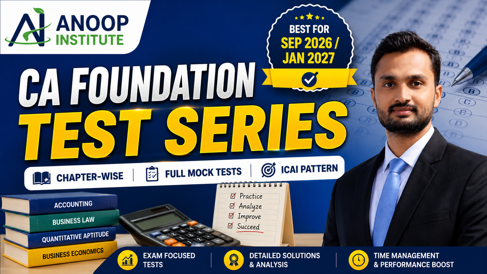 CA foundation unit test