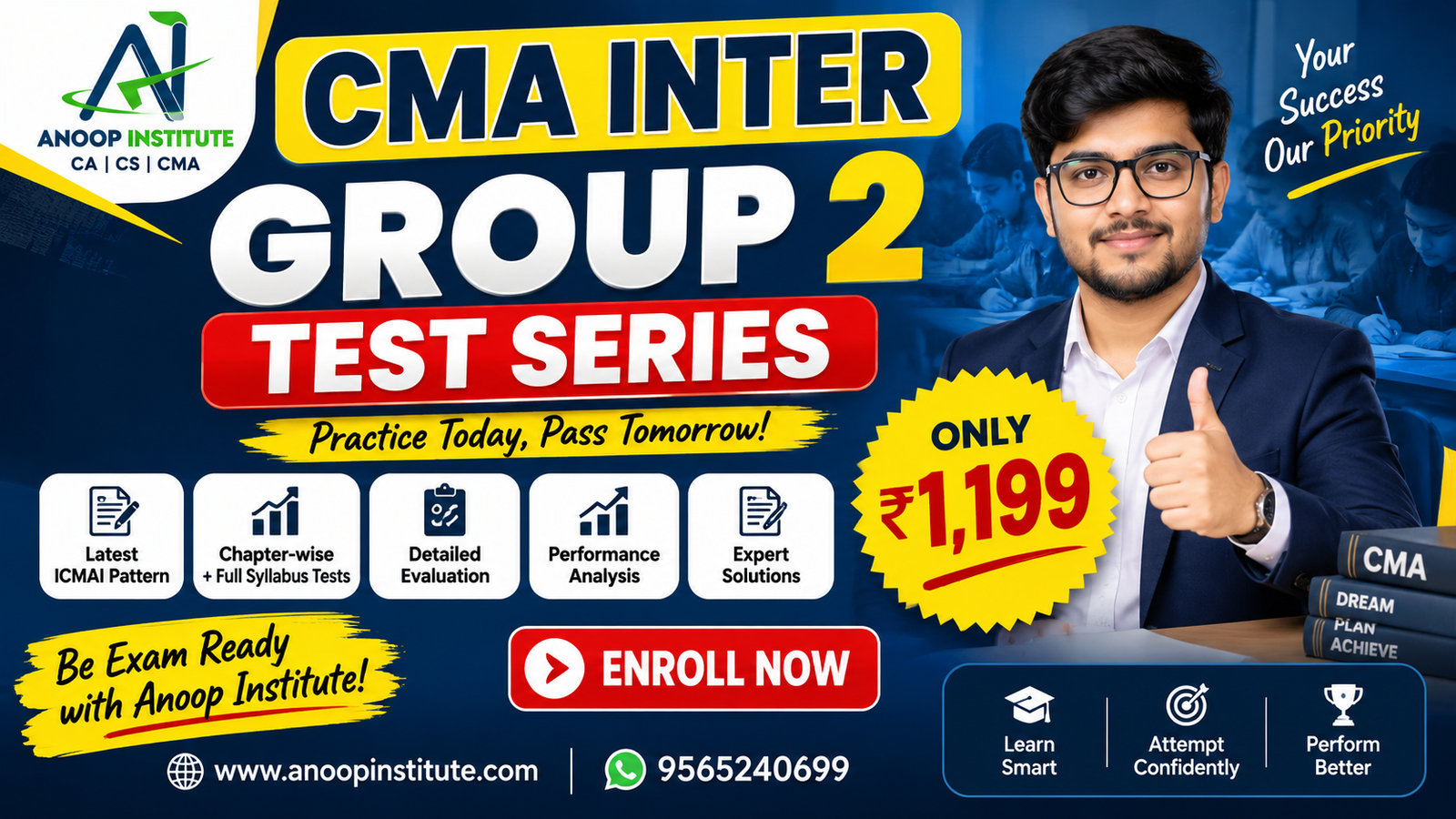 CMA INTER Group 2 Test Series 2026