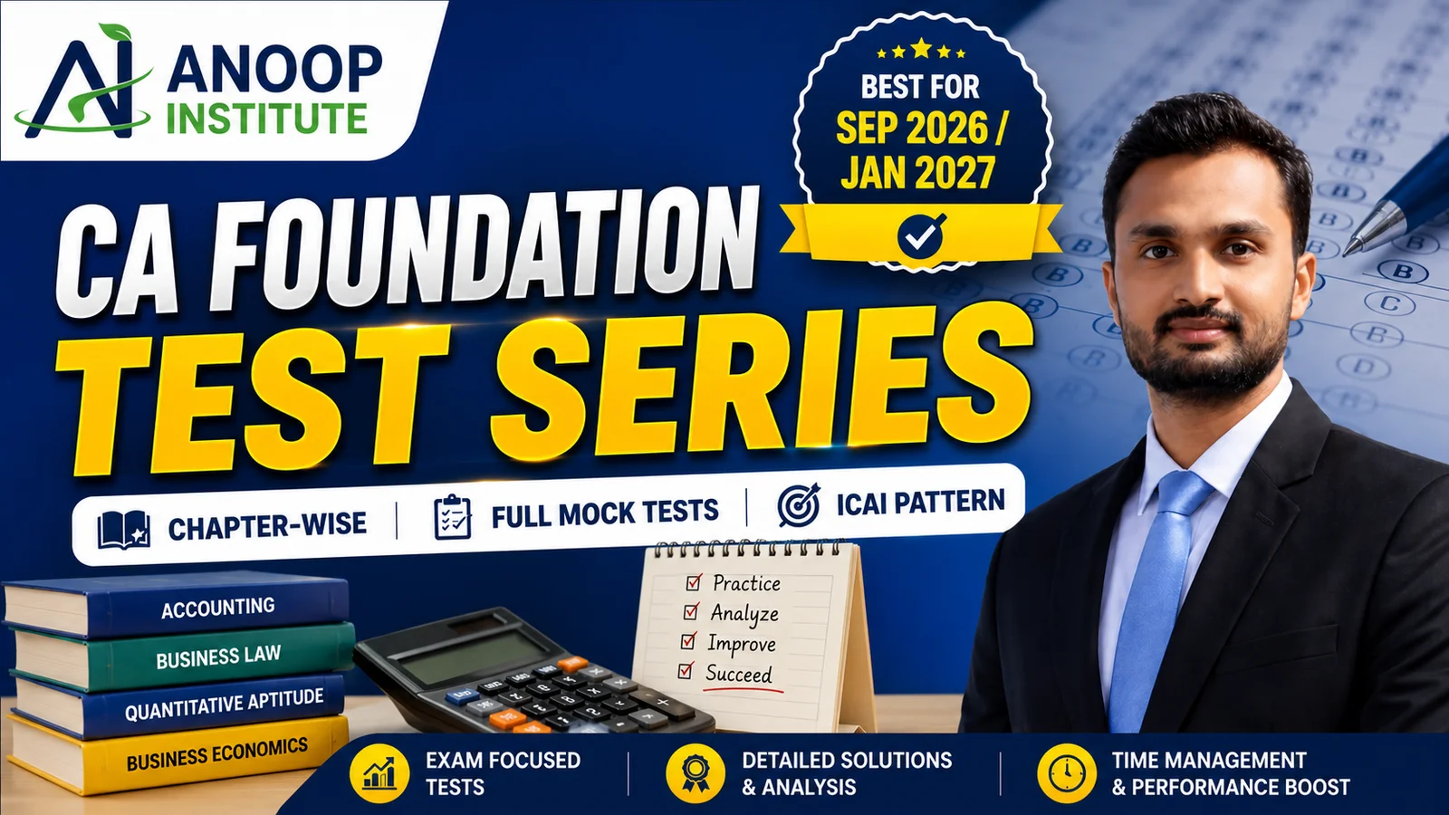 CA FOUNDATION CHAPTER  TEST
